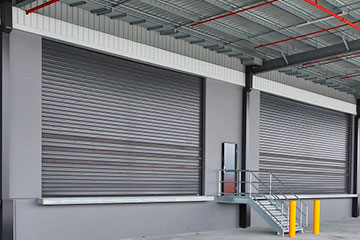 Cortinas de acero en bodeas